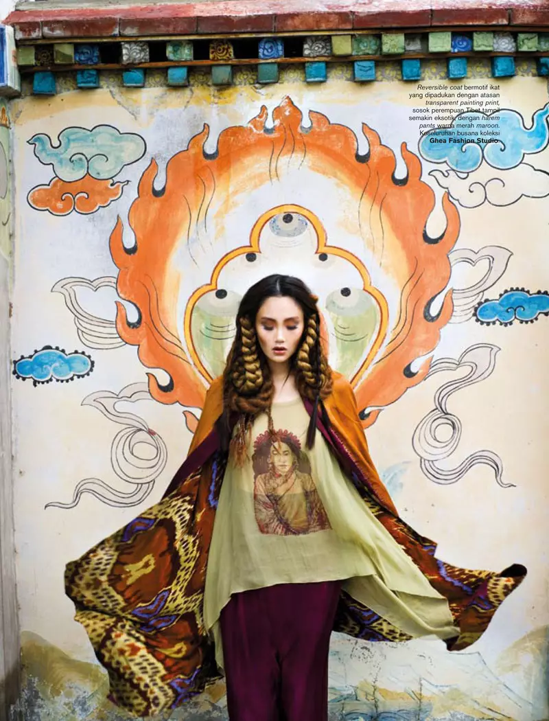 UZhang Fan weHarper's Bazaar Indonesia ngoNovemba 2010 nguNicoline Patricia Malina