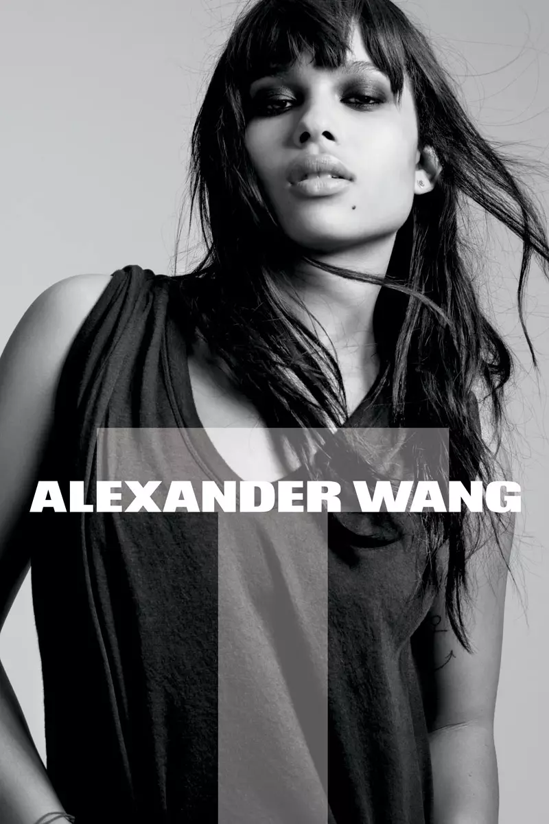 T troch Alexander Wang Fall 2010 Campaign | Zoe Kravitz troch Daniel Jackson