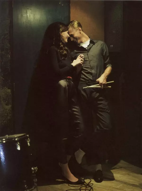 Paolo Roversi Valerija Kelava filmile Man About Town F/W 2010