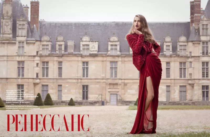 Mariana Idzkowska le Justin Wu do L’Officiel Úcráin