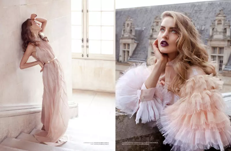 Mariana Idzkowska od Justina Wua za L’Officiel Ukraine