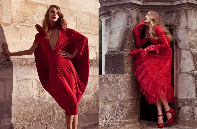 Mariana Idzkowska dening Justin Wu kanggo L'Officiel Ukraine