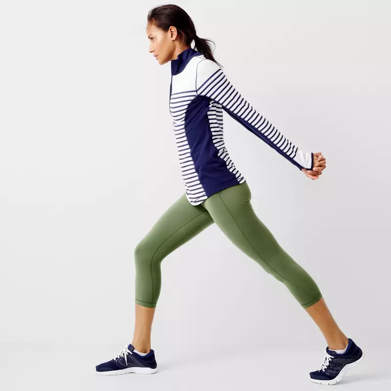 New Balance x J. Crew In-Transit Pullover di Stripe