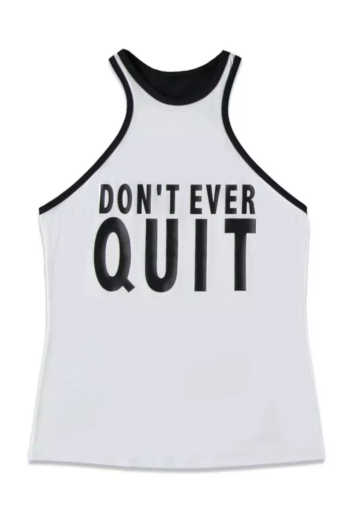 Forever 21 Don't Ever Quit Active Tank