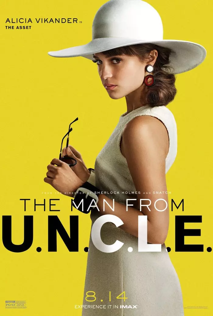 Alicia Vikander ในภาพยนตร์ 'The Man from U.N.C.L.E.'