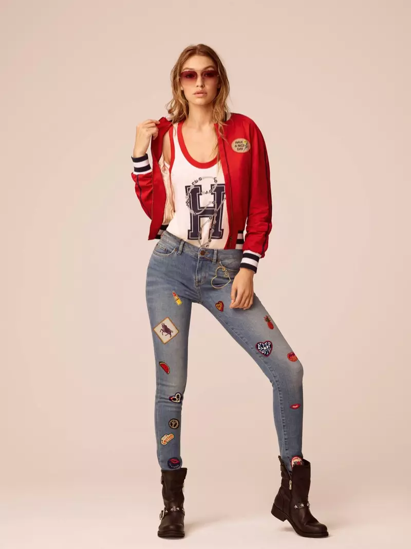 Gigi Hadid pentru Tommy Hilfiger