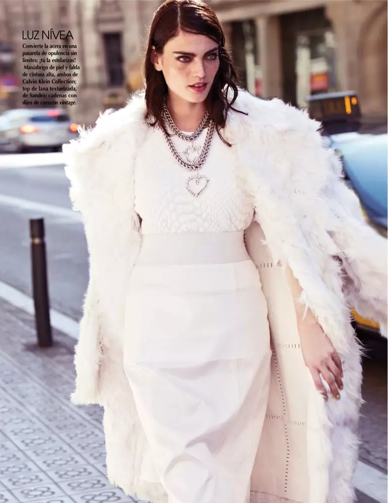 Djamila Del Pino Hits the Streets til Vogue Mexico af Elena Bofill