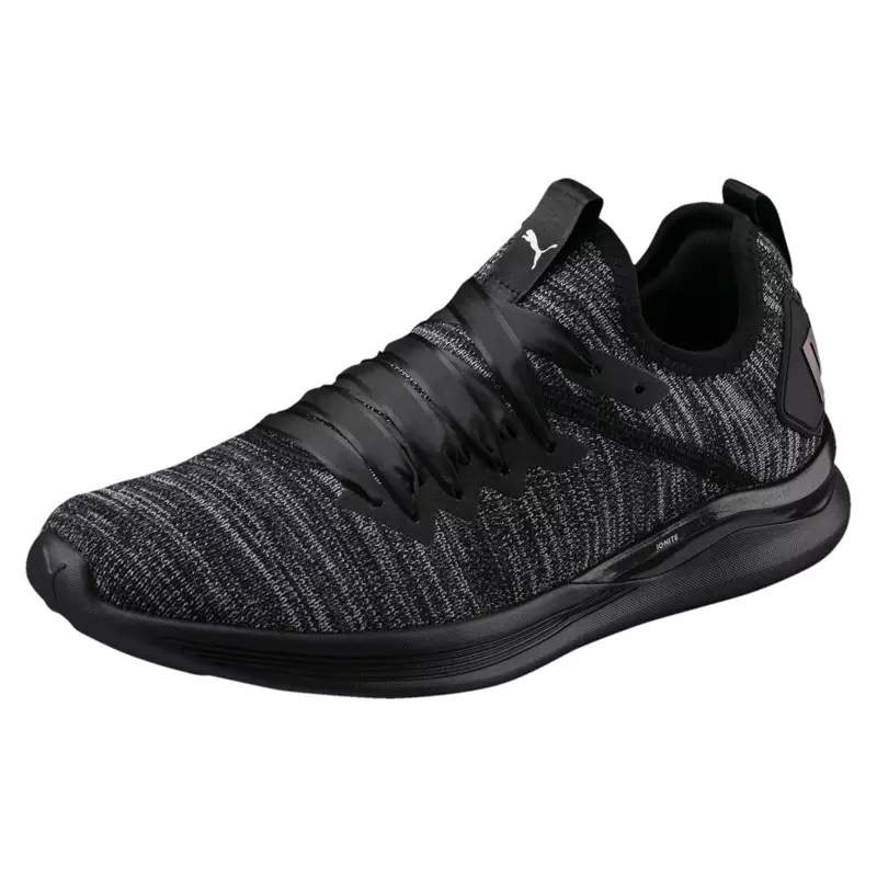 PUMA Flash Ignite evoKNIT tornacipő fekete színben 80 dollár