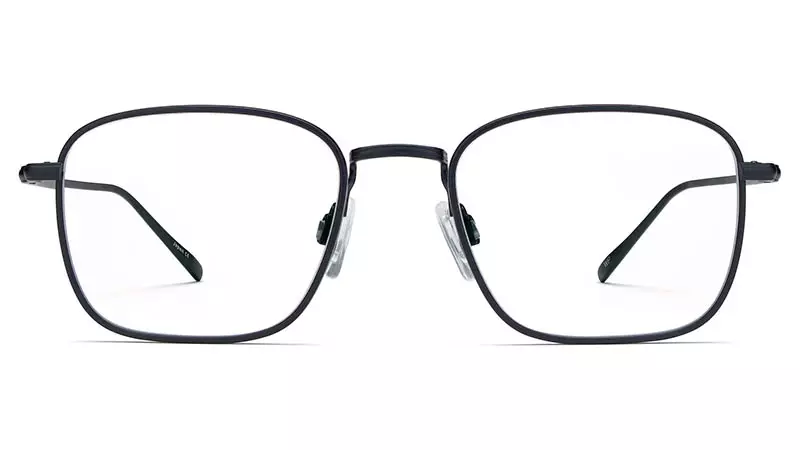 ブラッシュドインクのWarbyParkerStanleyメガネ$195