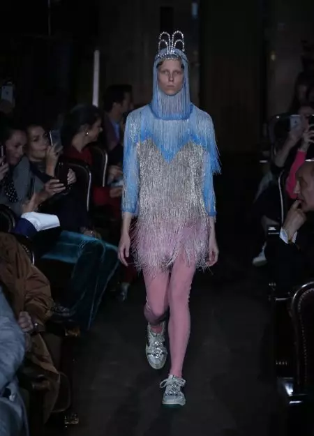 Gucci Alportas Fringe & Sparkle al Printempa 2019-Kolekto