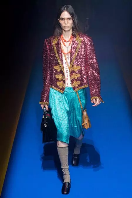 Gucci-k maximalismoa hartzen du 2018ko udaberrirako