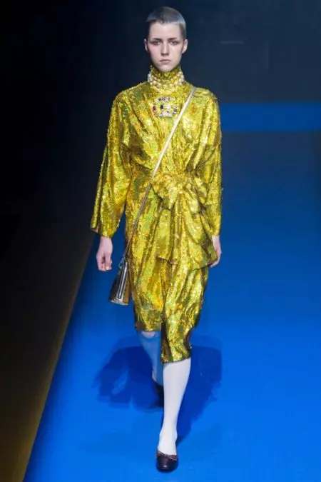 Gucci Embraces Maximalism rau lub caij nplooj ntoos hlav 2018