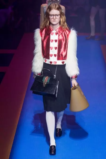 Gucci Embraces Maximalism rau lub caij nplooj ntoos hlav 2018