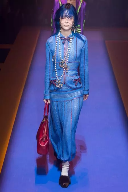 Gucci-k maximalismoa hartzen du 2018ko udaberrirako