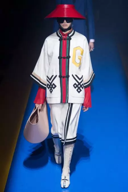 Gucci omarmt maximalisme voor de lente van 2018