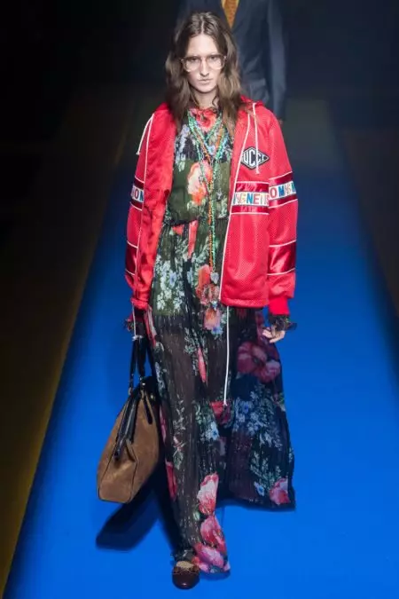 Gucci 2018 жылдың көктеміне арналған максимализмді қабылдайды