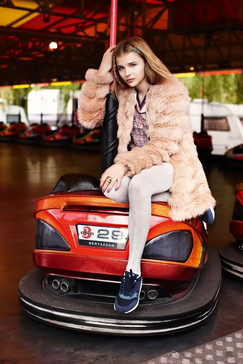 Chloe Moretz saunia e Alex Sainsbury mo le ASOS Magazine