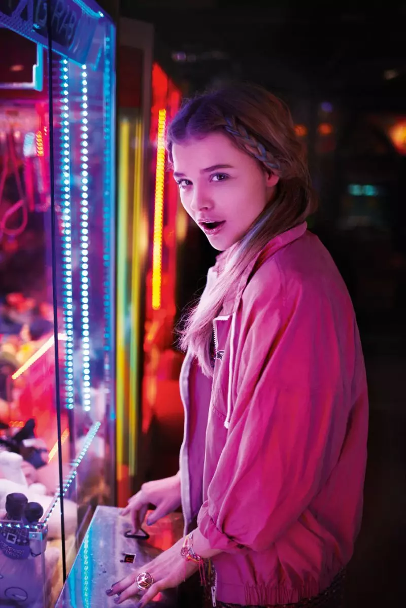 Chloe Moretz oleh Alex Sainsbury untuk Majalah ASOS