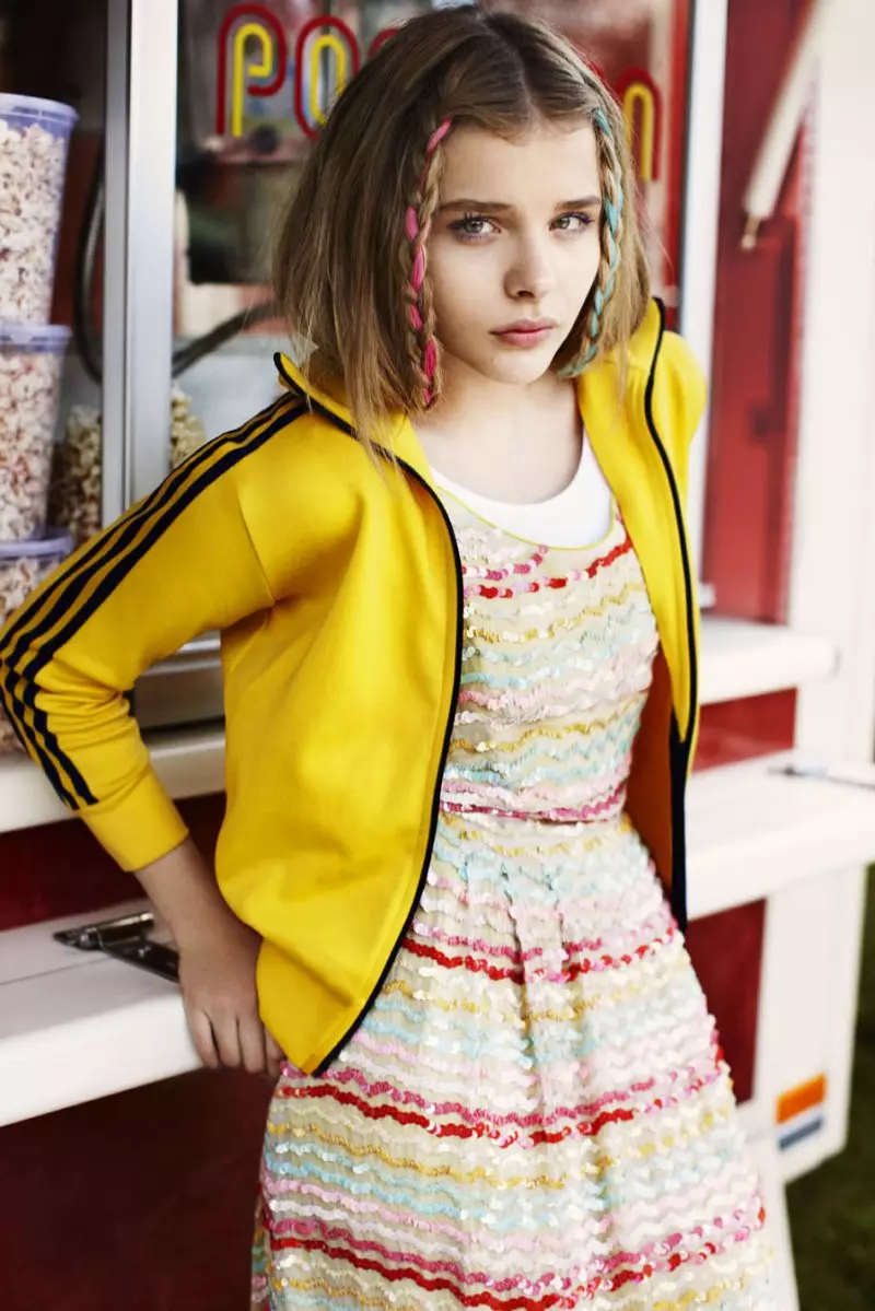 ASOS Magazine için Alex Sainsbury'den Chloe Moretz