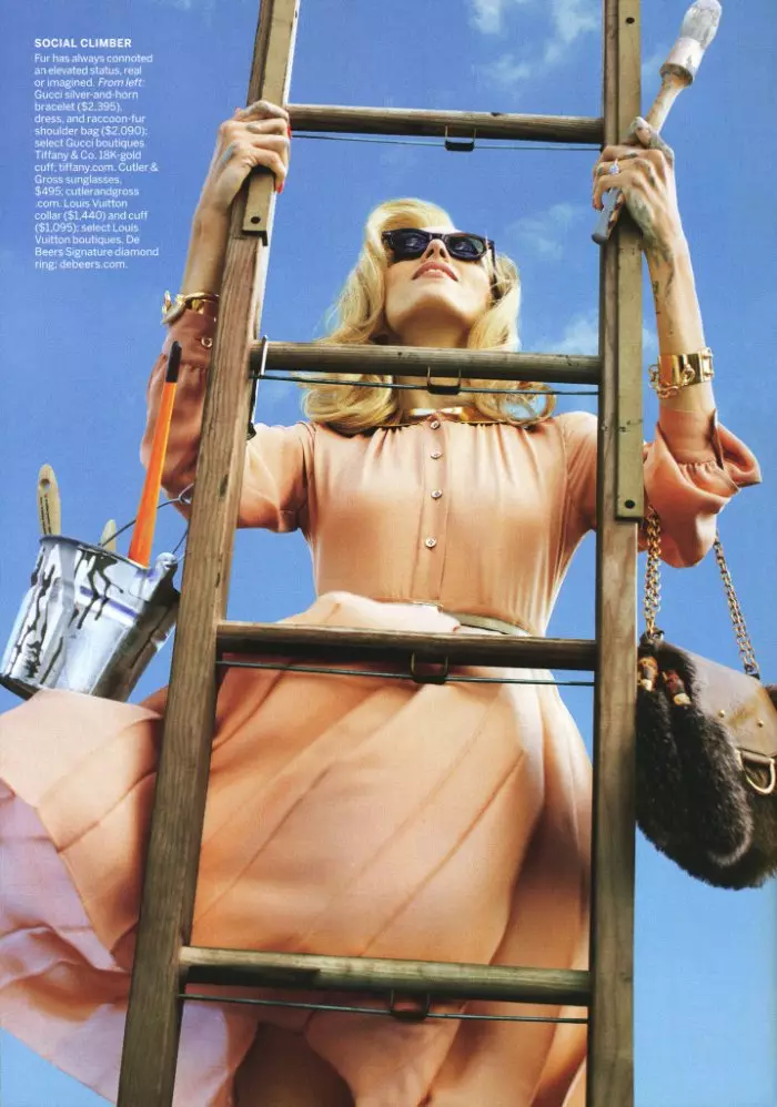 Anja Rubik ni Alex Prager para sa Vogue US