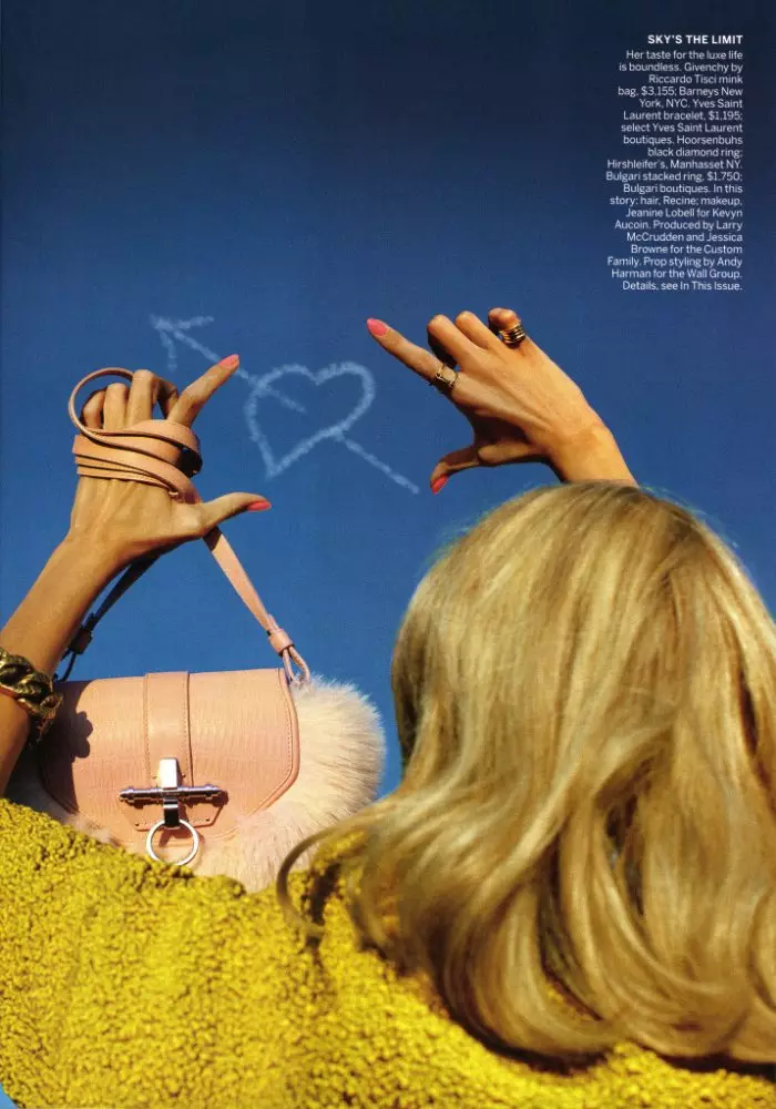 ანჯა რუბიკი ალექს პრაგერის მიერ Vogue US-ისთვის