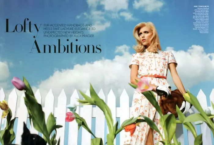 Անյա Ռուբիկ Ալեքս Պրագերի կողմից Vogue US-ի համար