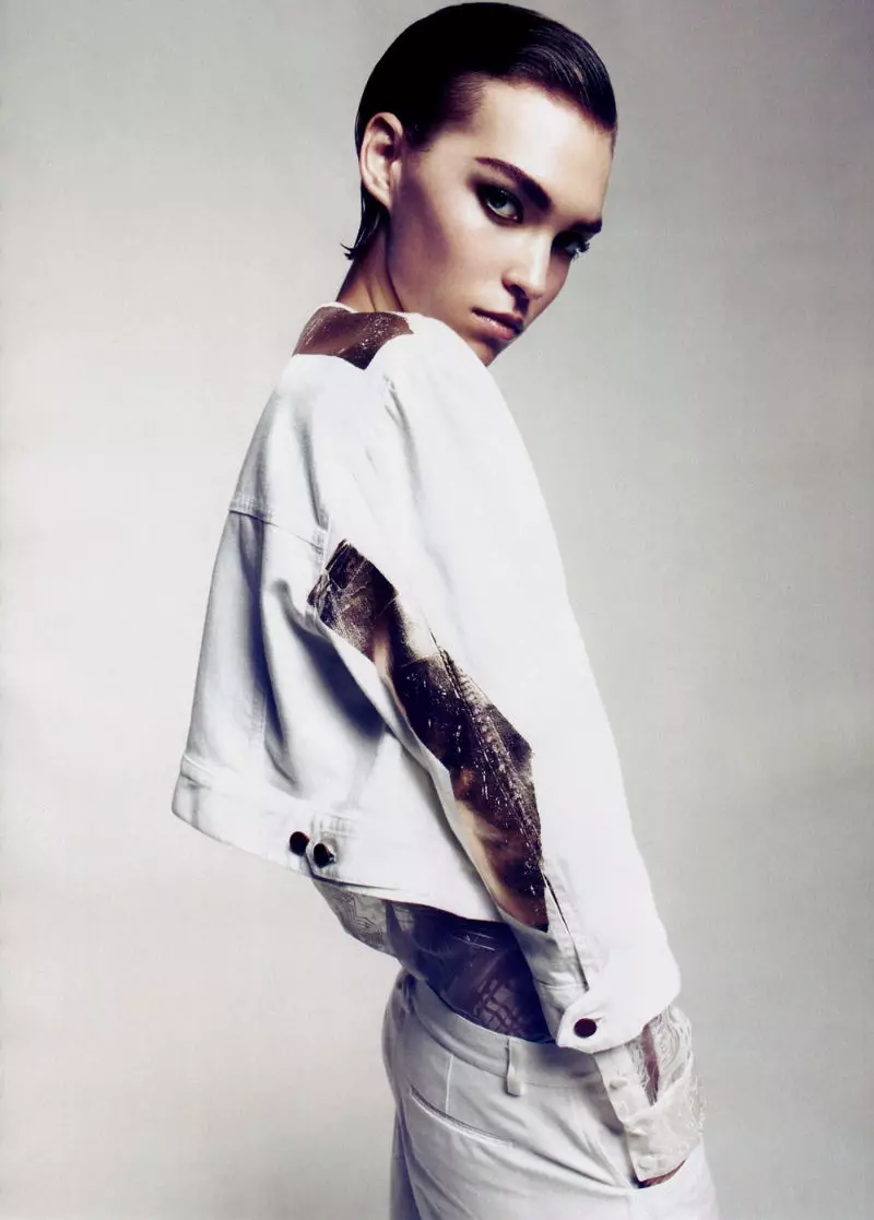 Камилла Акранс Arizona Muse для Vogue China, февраль 2011 г.