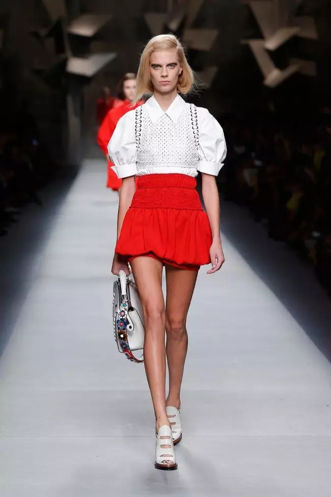 Fendi Orisun omi 2016 | Milan Fashion Osu