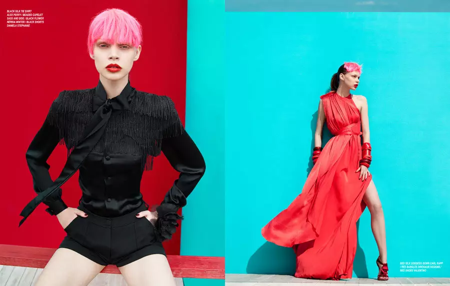 Mikael Wardhana Captures Candy Coloured Fashion rau Karen #13