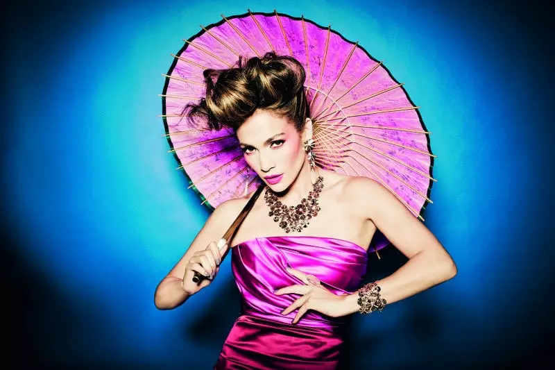 Jennifer Lopez za kampanię TOUS Wiosna 2011 autorstwa Ellen von Unwerth