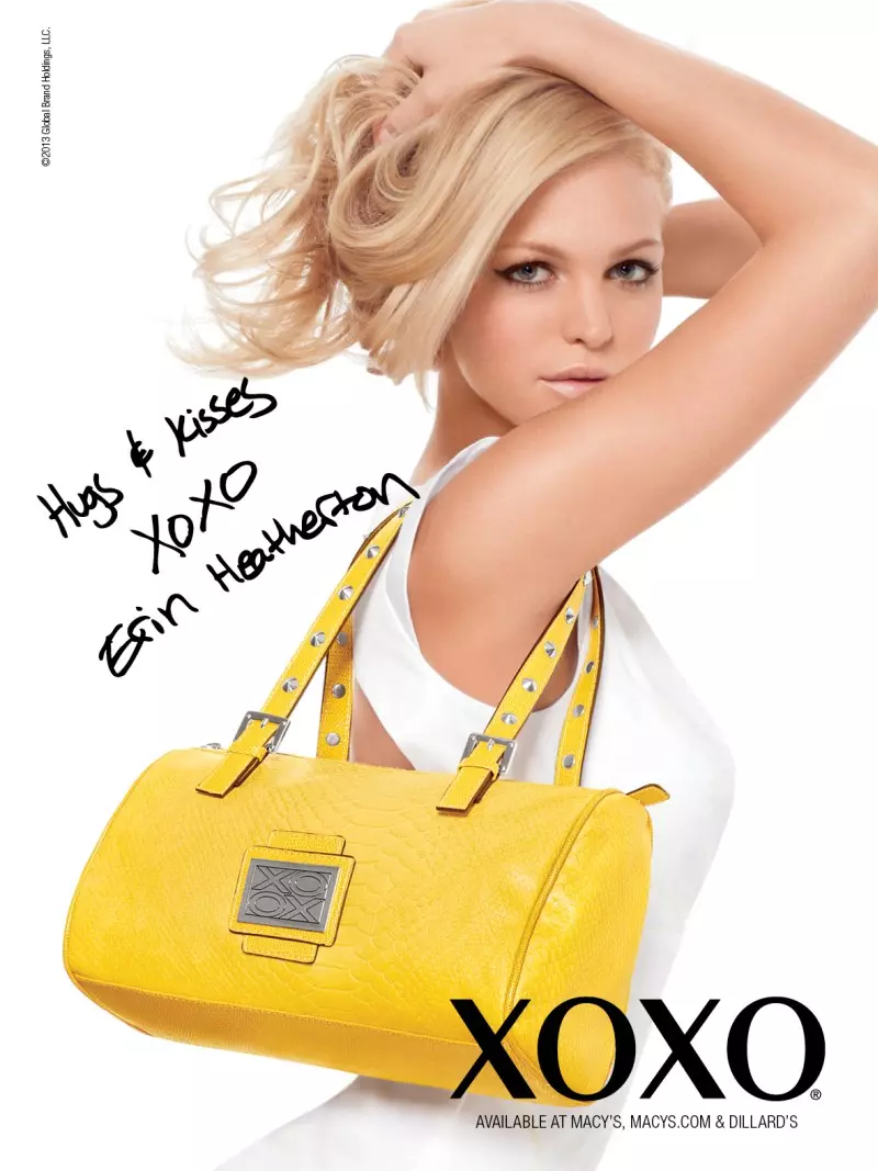 Erin Heatherton diventa glamour per la campagna primavera 2013 di XOXO