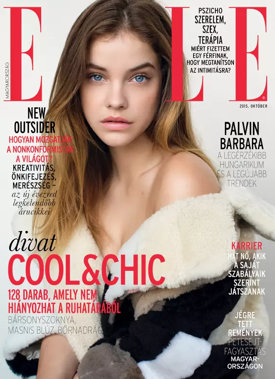 Barbara Palvin porta un estil de tardor a ELLE Hongria de Krisztián Éder