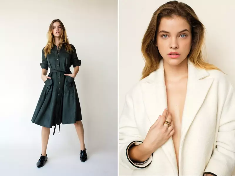 Barbara Palvin Wears Fall Style hauv ELLE Hungary los ntawm Krisztián Éder