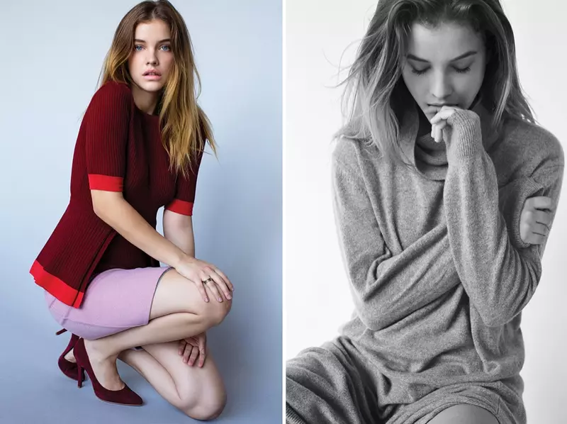 Barbara Palvin Wears Fall Style in ELLE Hungary ni Krisztián Éder