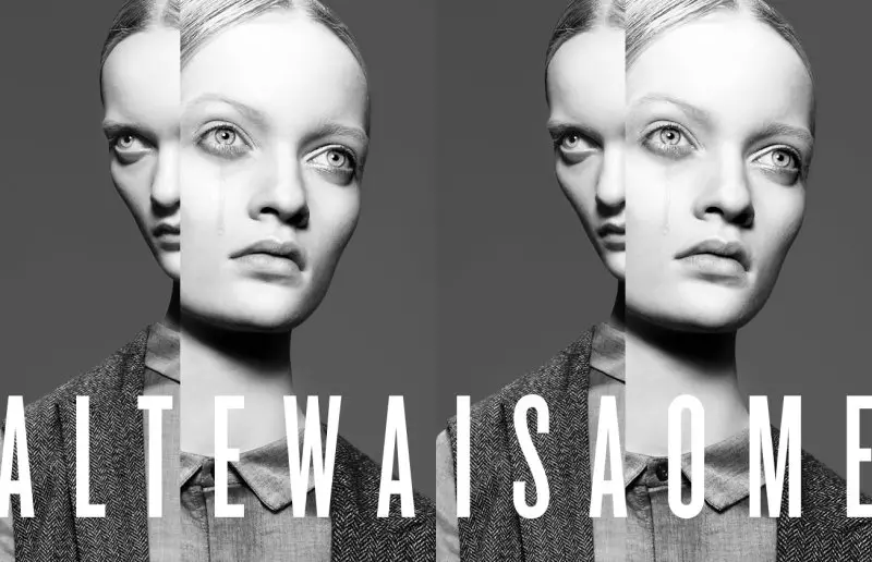 Taurari Ida Dyberg a cikin AlTEWAISAOME's Fall 2012 Campaign na Alexander Dahl