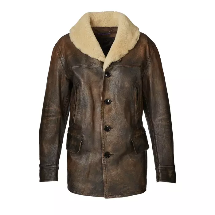 Ralph Lauren Collection Denver Leather Ranch Coat