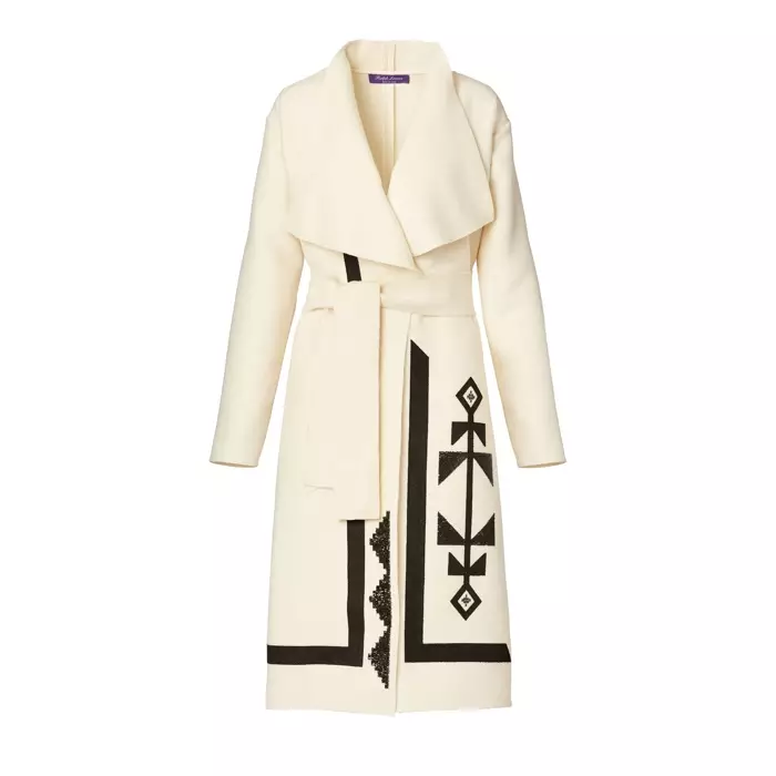 Ralph Lauren Mkusanyiko wa Sherman Wool Cashmere Coat