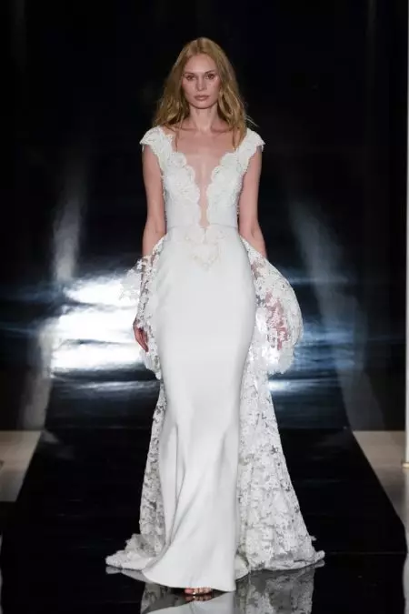 Reem Acra Bridal Spring 2017: Drama Romantis