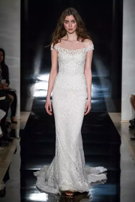 Reem Acra Bridal Spring 2017: Romantikong Drama