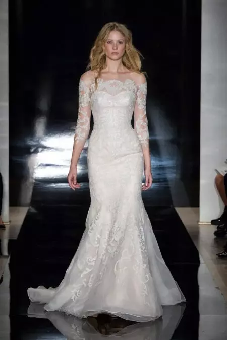 Reem Acra Bridal Spring 2017: Drama Romantis