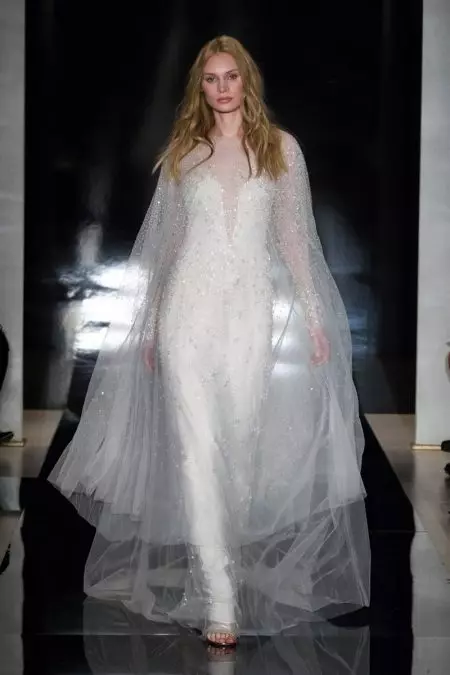 Reem Acra Bridal Spring 2017: Drama Romantis