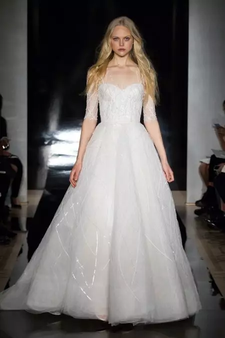 Reem Acra Bridal Earrach 2017: Dráma Rómánsúil