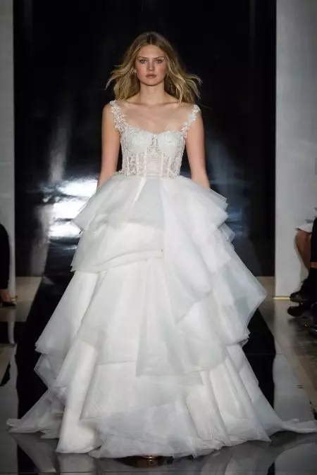 Reem Acra Bridal Spring 2017: Drama Romantis