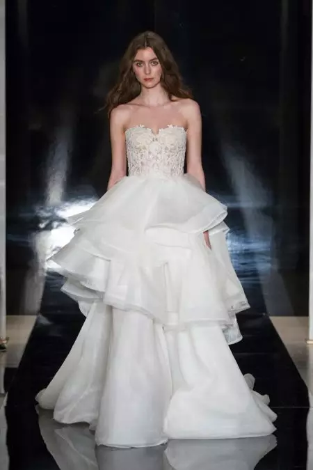 Reem Acra Bridal Earrach 2017: Dráma Rómánsúil