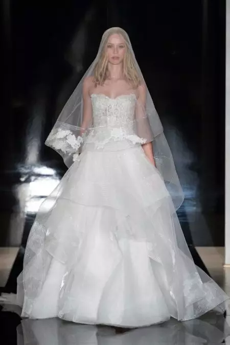 Reem Acra Sposa Primavera 2017: Dramma Romantico