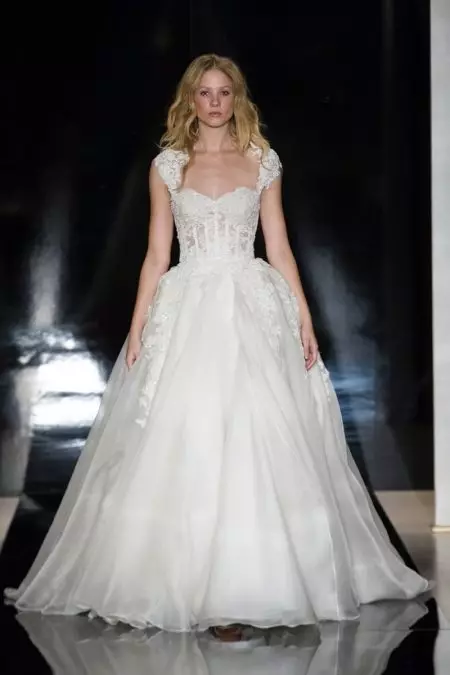 Reem Acra Bridal Spring 2017: Drama Romantis