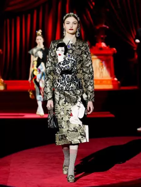 Dolce & Gabbana feston 'Eleganza' për vjeshtë 2019