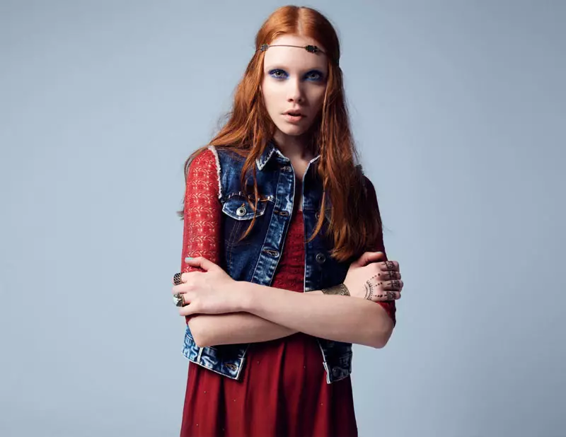 BSK deur Bershka Looks West vir sy Oktober 2012 Lookbook