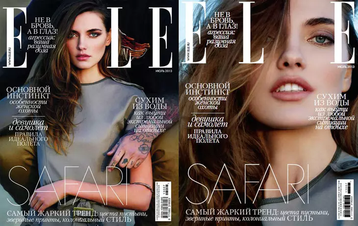 Alina Baikova Stars ni Elle Russia Keje 2013 Ìtàn Ideri