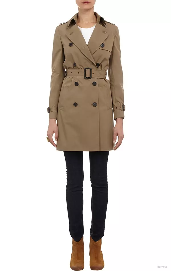 Двуредно палто Barneys New York се предлага за $1195
